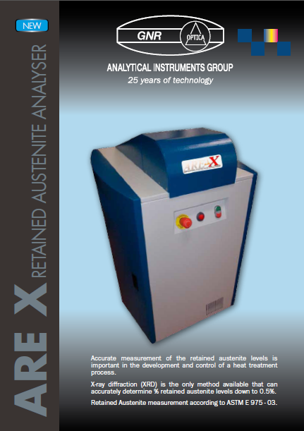 Retained Austenite Analyser